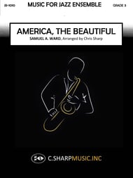 America, the Beautiful Jazz Ensemble sheet music cover Thumbnail